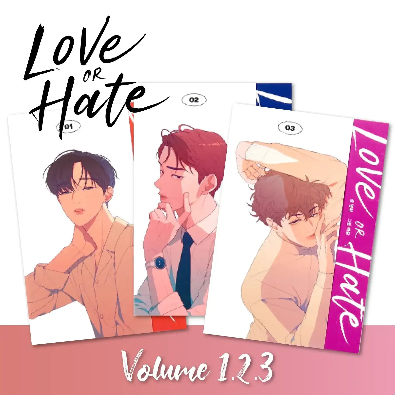 SALE - Love or Hate - Manhwa - Lezhin - Books - Harumio