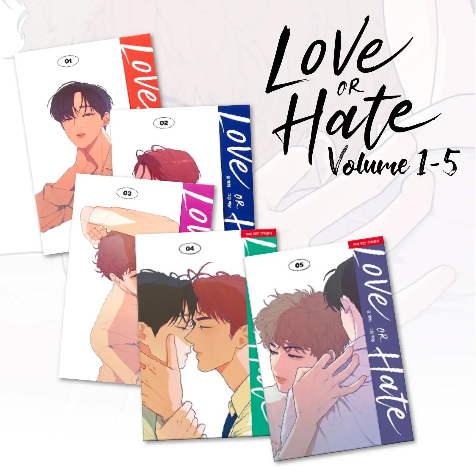 SALE - Love or Hate - Manhwa - Lezhin - Books - Harumio