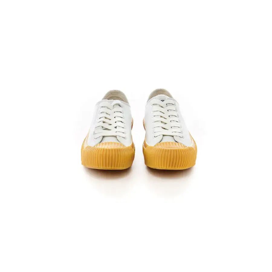 EXCELSIOR BOLT Low-Top Goat Leather - White/Gum - EXCELSIOR - Sneakers - Harumio