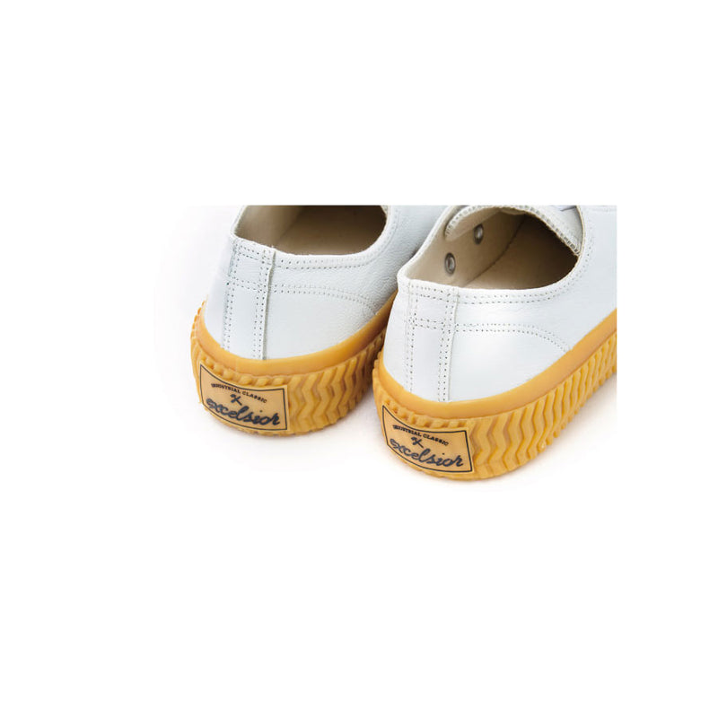 EXCELSIOR BOLT Low-Top Goat Leather - White/Gum