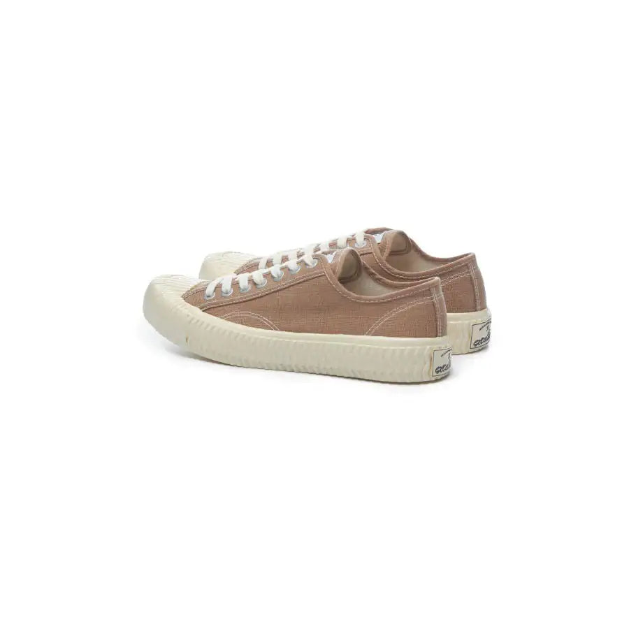 EXCELSIOR BOLT Low-Top Linen - Brown - EXCELSIOR - Sneakers - Harumio