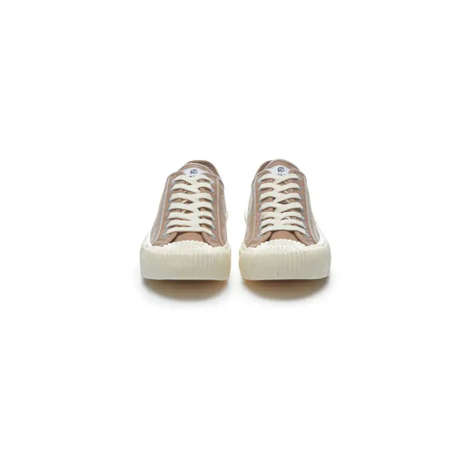 EXCELSIOR BOLT Low-Top Linen - Brown - EXCELSIOR - Sneakers - Harumio