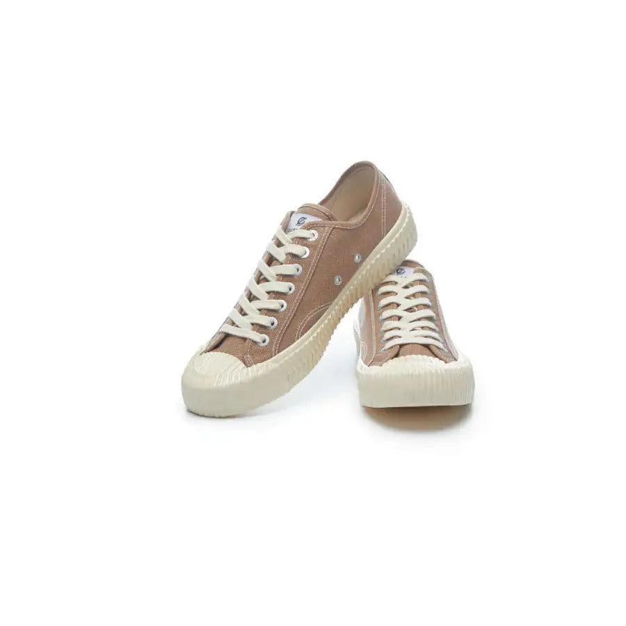 EXCELSIOR BOLT Low-Top Linen - Brown - EXCELSIOR - Sneakers - Harumio