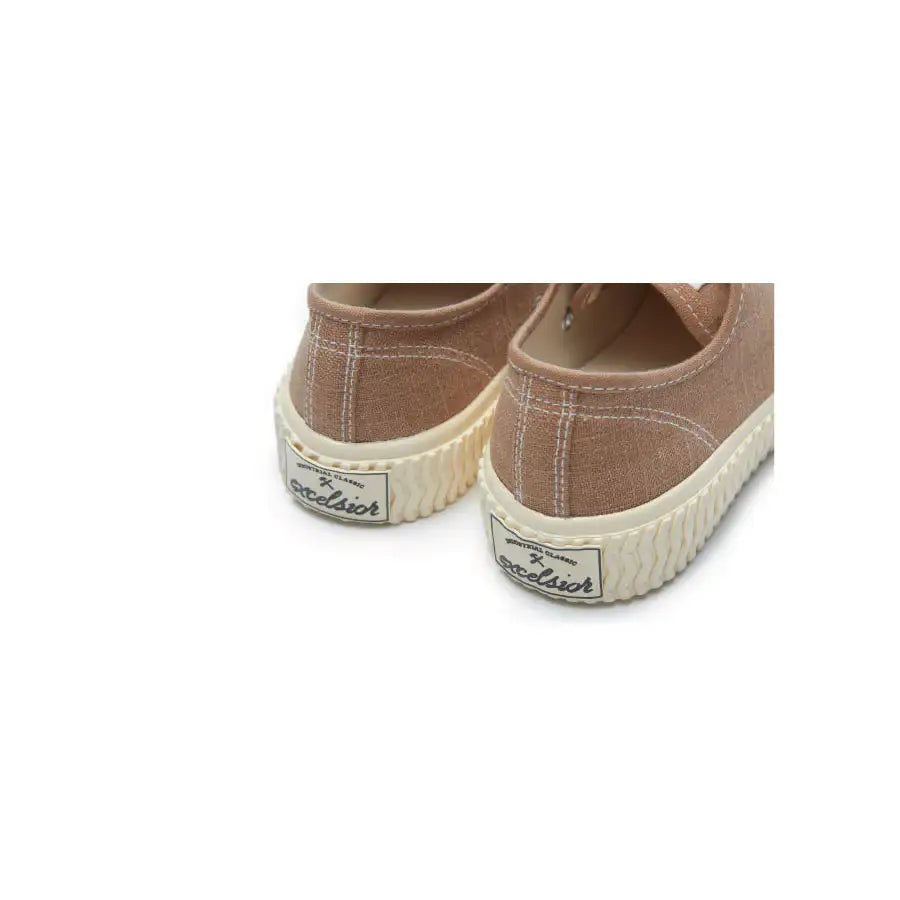 EXCELSIOR BOLT Low-Top Linen - Brown - EXCELSIOR - Sneakers - Harumio