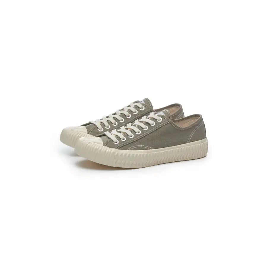 EXCELSIOR BOLT Low-Top Linen - Deep Green - EXCELSIOR - Sneakers - Harumio