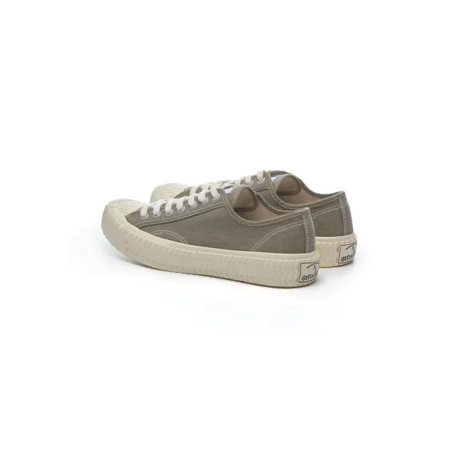 EXCELSIOR BOLT Low-Top Linen - Deep Green - EXCELSIOR - Sneakers - Harumio