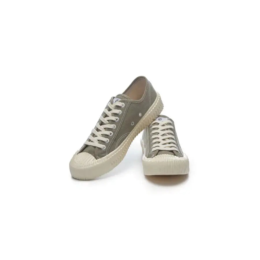 EXCELSIOR BOLT Low-Top Linen - Deep Green - EXCELSIOR - Sneakers - Harumio
