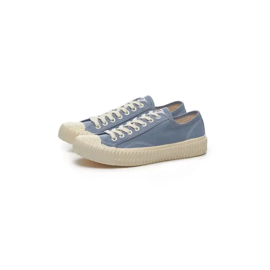 EXCELSIOR BOLT Low-Top Linen - Foggy Blue - EXCELSIOR - Sneakers - Harumio