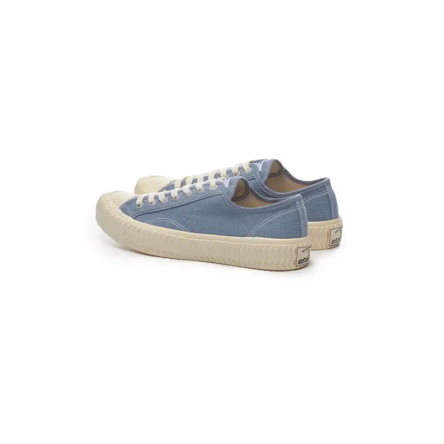 EXCELSIOR BOLT Low-Top Linen - Foggy Blue - EXCELSIOR - Sneakers - Harumio
