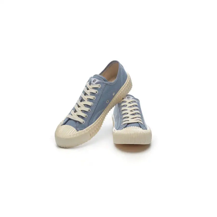 EXCELSIOR BOLT Low-Top Linen - Foggy Blue - EXCELSIOR - Sneakers - Harumio