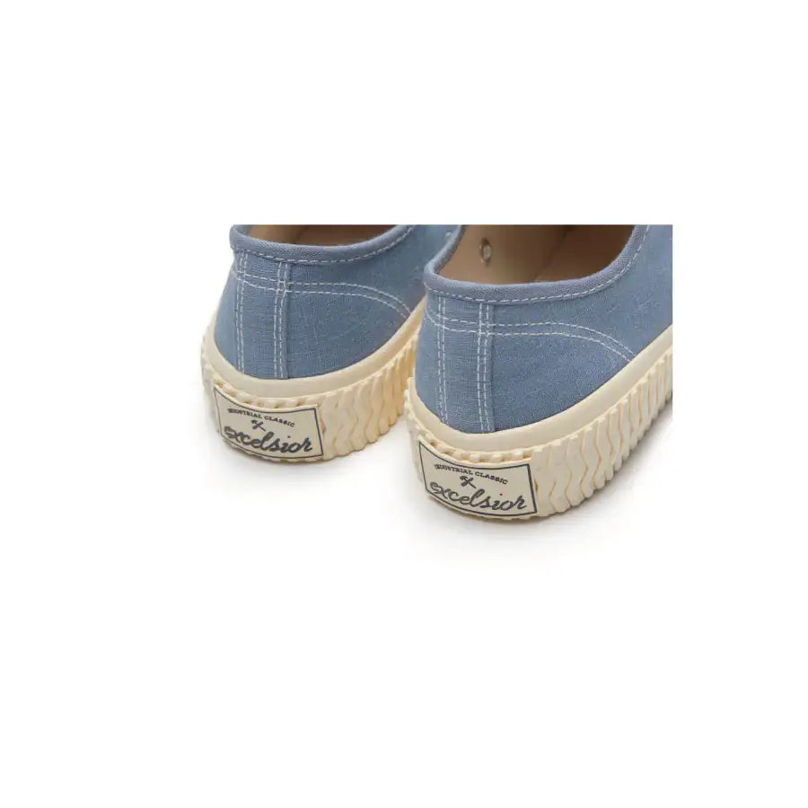 EXCELSIOR BOLT Low-Top Linen - Foggy Blue - EXCELSIOR - Sneakers - Harumio