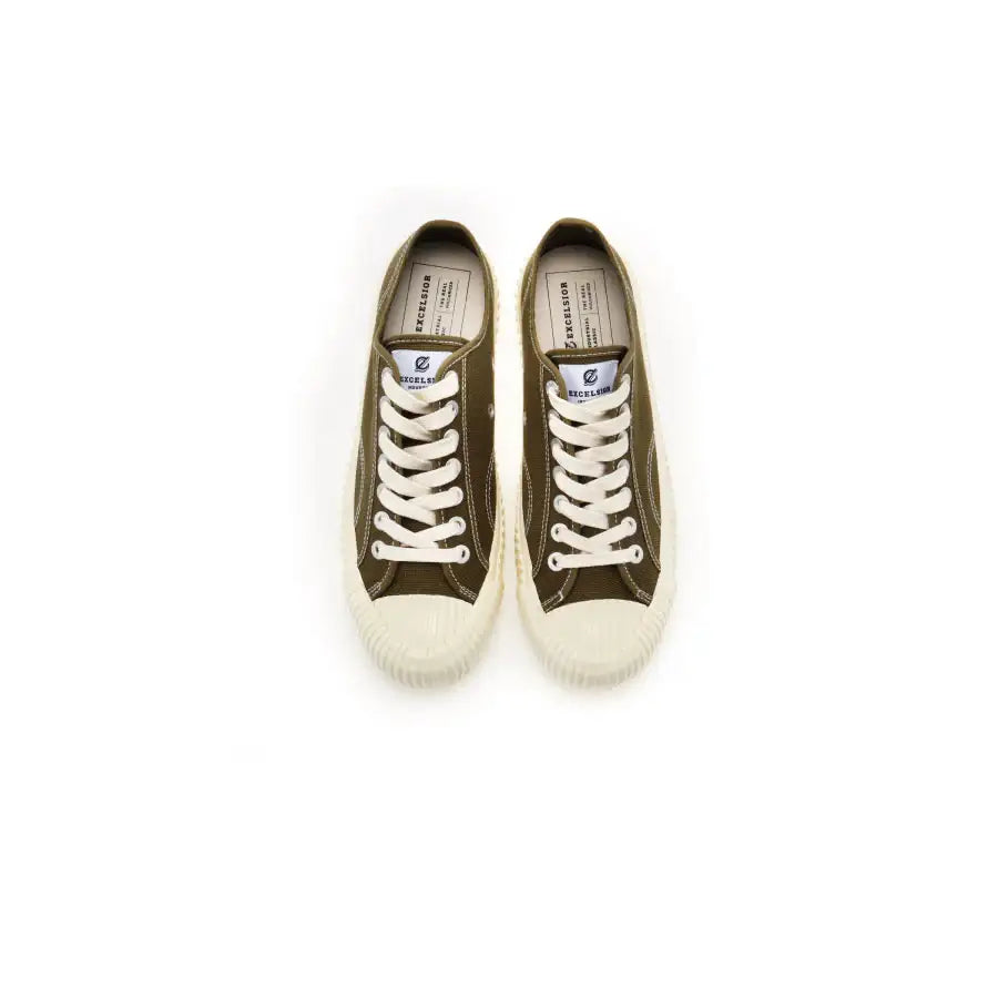 EXCELSIOR BOLT Low-Top 195 - Seaweed Green - EXCELSIOR - Sneakers - Harumio