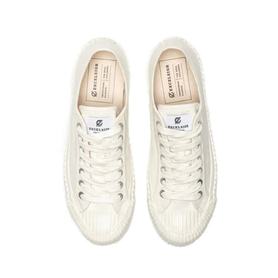 EXCELSIOR BOLT Low-Top - Steam White - EXCELSIOR - Sneakers - Harumio