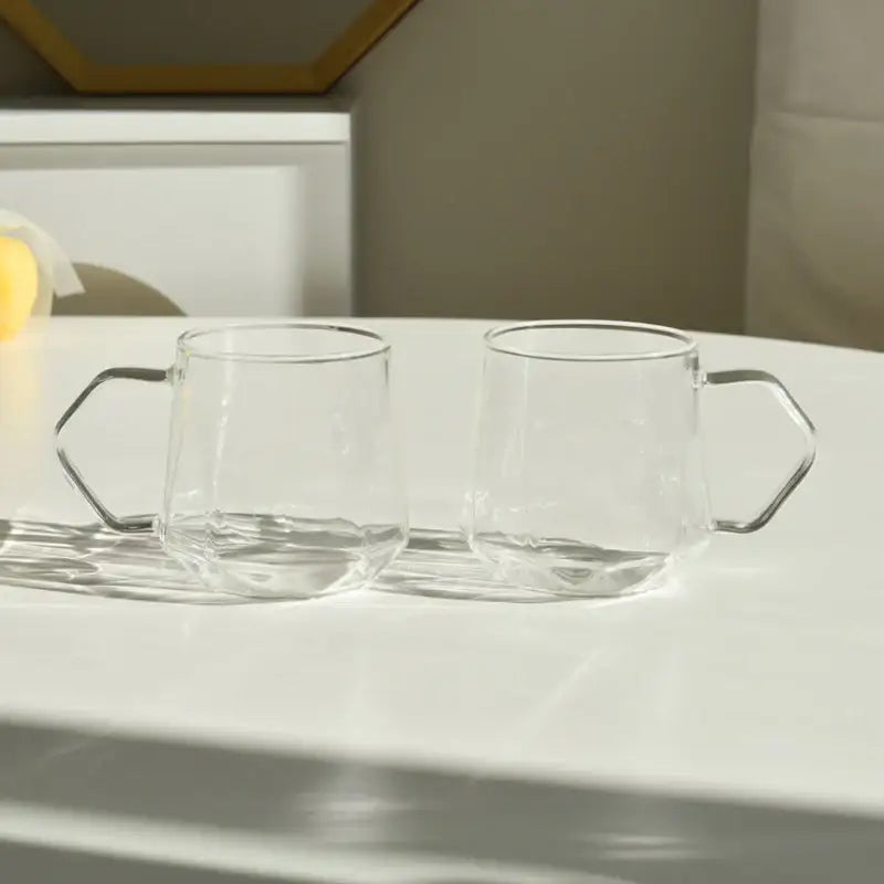 Somkist - Heat Resistant Glass Angle Mug Cup - Somkist - Home & Living - Harumio