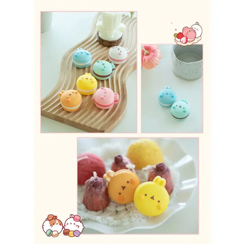 Molang - Macaroon Random Figure - Molang - Figure - Harumio