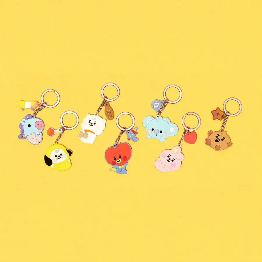 BT21 - Baby Silicone Keyring - BT21 - Accessories - Harumio