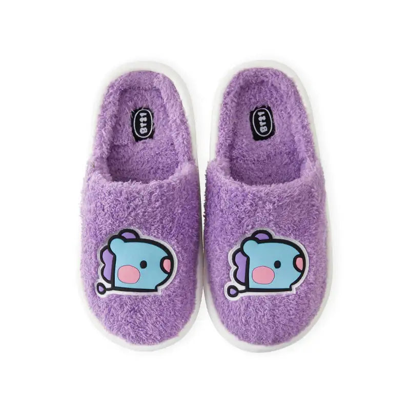 BT21 - Minini Big Face Boucle Slippers - LINE FRIENDS - Footwear - Harumio