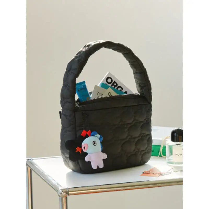 BT21 - Winter Quilted Hobo Bag - LINE FRIENDS - Hobo Bag - Harumio