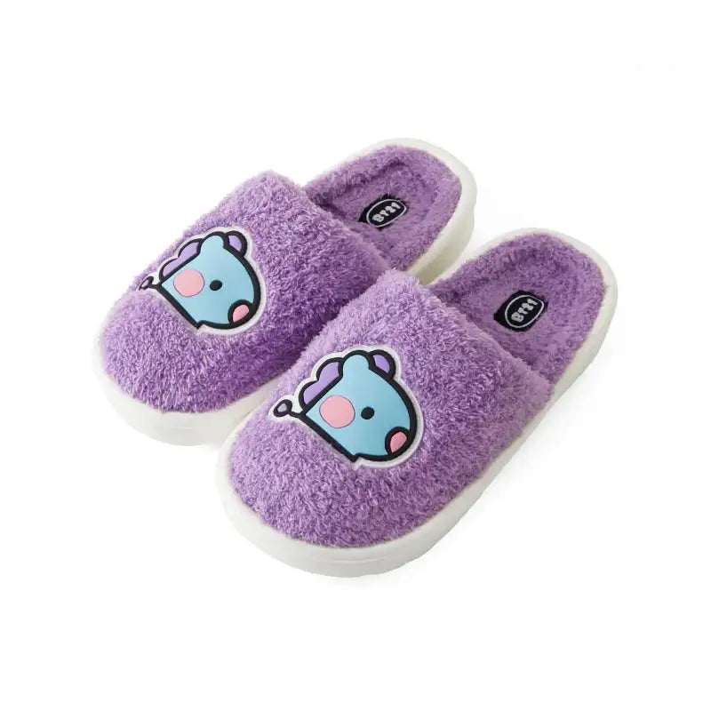 BT21 - Minini Big Face Boucle Slippers - LINE FRIENDS - Footwear - Harumio
