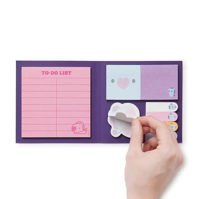 BT21 - Baby Sticky Note Pad - BT21 - Stationary - Harumio