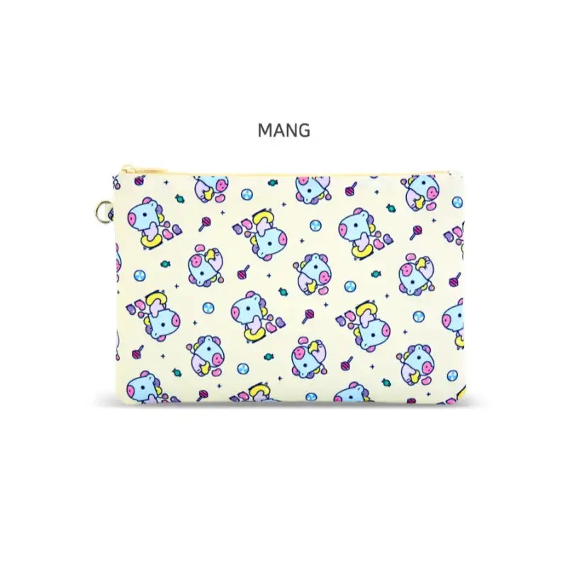BT21 x Monopoly - Baby Flat Pouch JELLY CANDY - BT21 x Monopoly - Pouches - Harumio