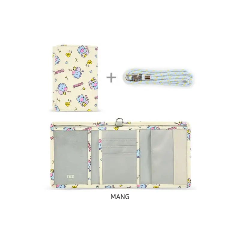 BT21 x Monopoly - Baby Velcro Wallet LITTLE BUDDY - BT21 x Monopoly - Accessories, Wallet - Harumio