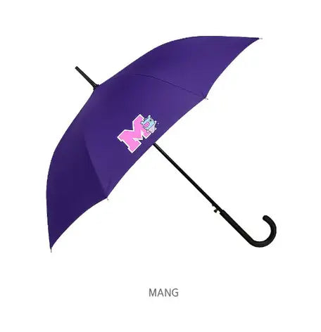 BT21 x Monopoly - Emblem Automatic Long Umbrella - Monopoly - Umbrella - Harumio