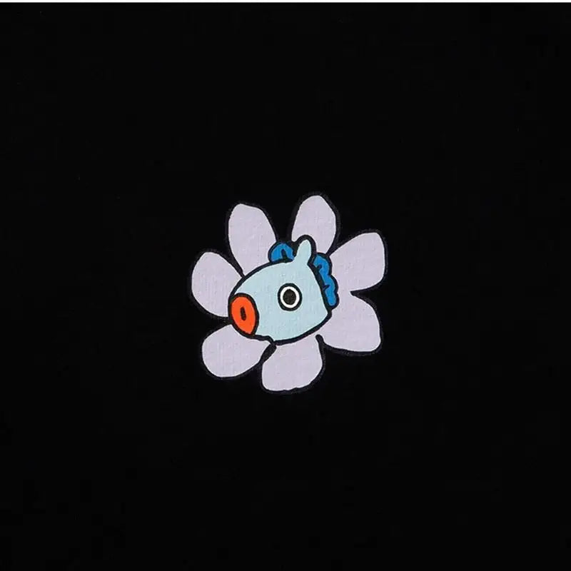 BT21 - Flower Collection - Short Sleeve T-Shirt - BT21 - Clothing - Harumio