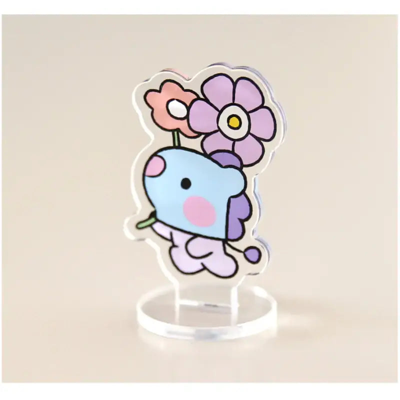 Monopoly x BT21 - Minini Acrylic Stand - Happy Flower - Monopoly - Acrylic Stand - Harumio