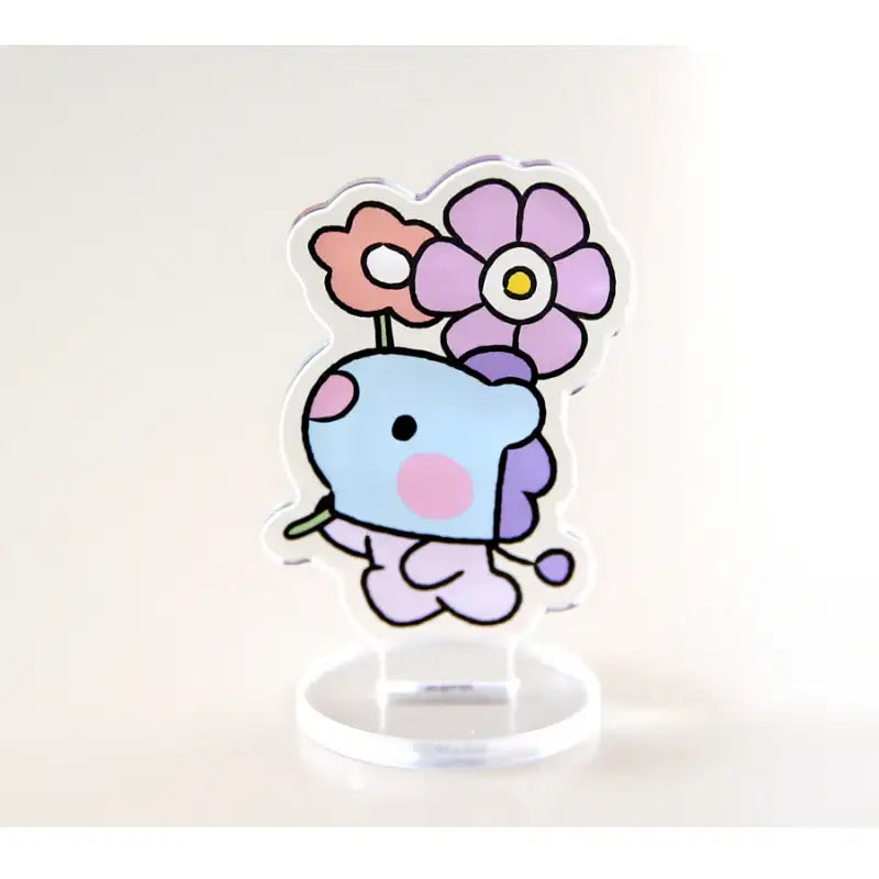 Monopoly x BT21 - Minini Acrylic Stand - Happy Flower - Monopoly - Acrylic Stand - Harumio