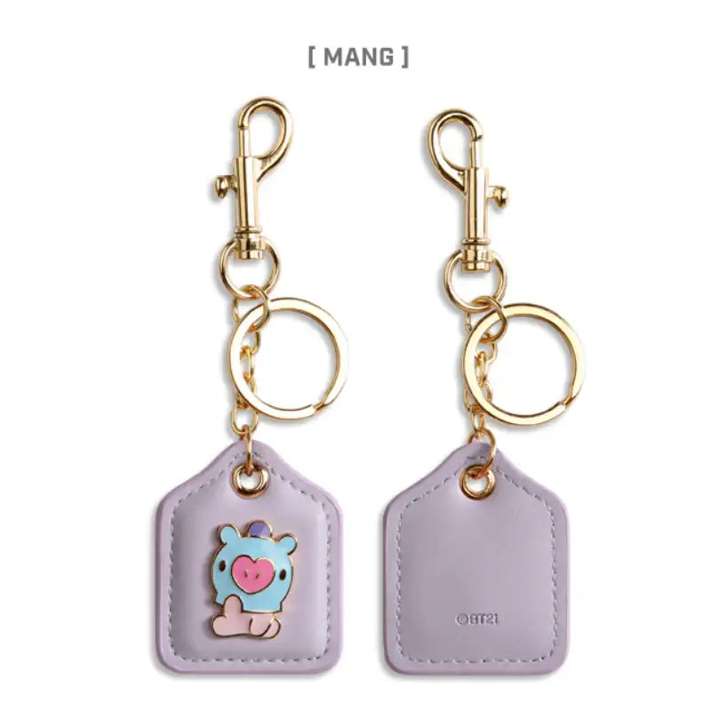 Monopoly x BT21 - Baby Leather Metal Keyring - Monopoly - Keyring - Harumio