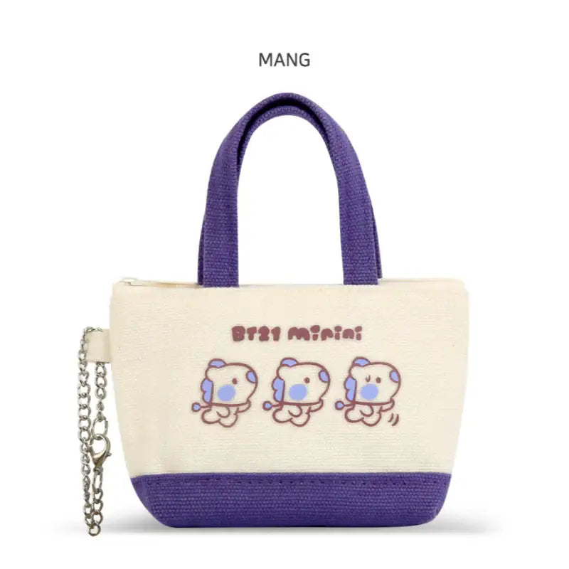 Monopoly x BT21 - Minini Canvas Mini Pouch - Monopoly - Mini Pouch - Harumio
