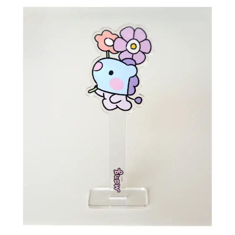 Monopoly x BT21 - Minini Photo Prop - Happy Flower - Monopoly - Photo Prop - Harumio