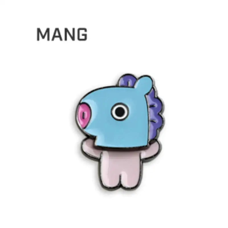 Monopoly x BT21 - Swing Pin Badge - Monopoly - Pin Badge - Harumio