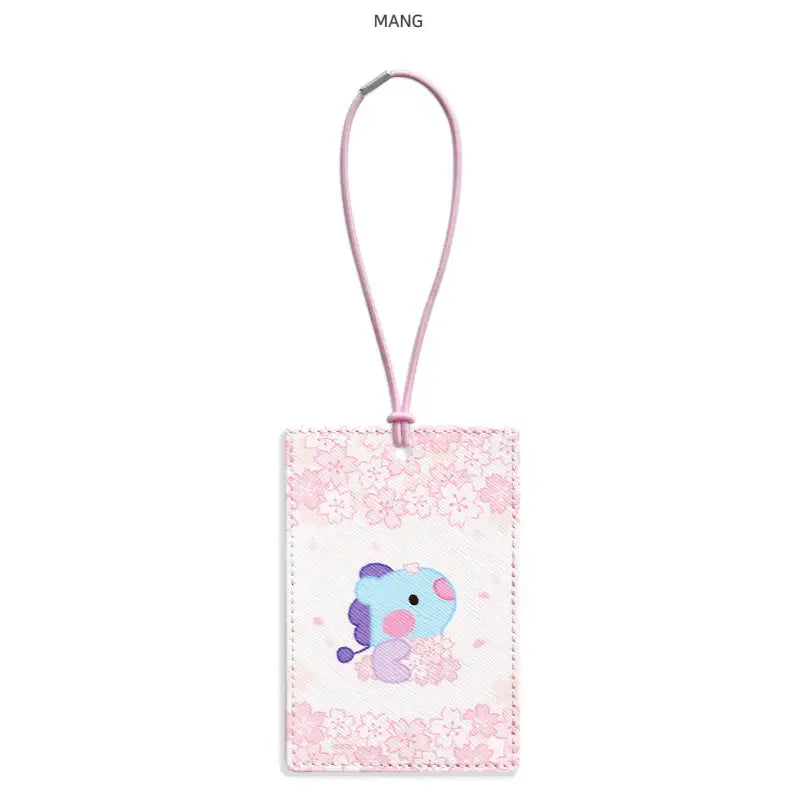 Monopoly x BT21 - Minini Travel Tag- Cherry Blossom - Monopoly - Travel Tag - Harumio