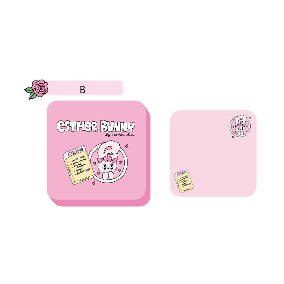 Esther Bunny - Tin Memo Case with Note Sheets