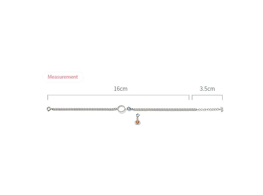 TWOTUCKGOM x MONSTA X - Birthstone Bracelet (925 Silver) - TWOTUCKGOM - Accessories, Jewelry - Harumio