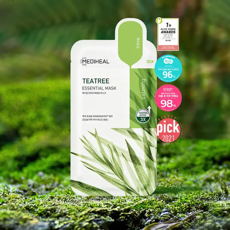 MEDIHEAL - Tea Tree Essential Mask Sheet - MEDIHEAL - Mask Sheet - Harumio