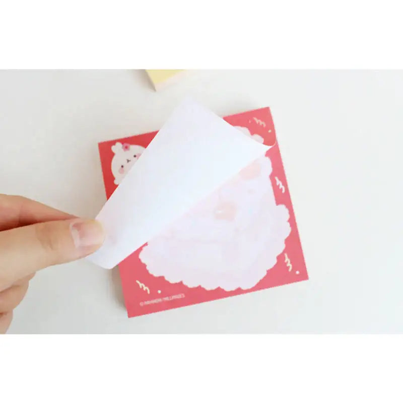 Molang - Rice Cake Memo Pad - Molang - Memo Pads - Harumio