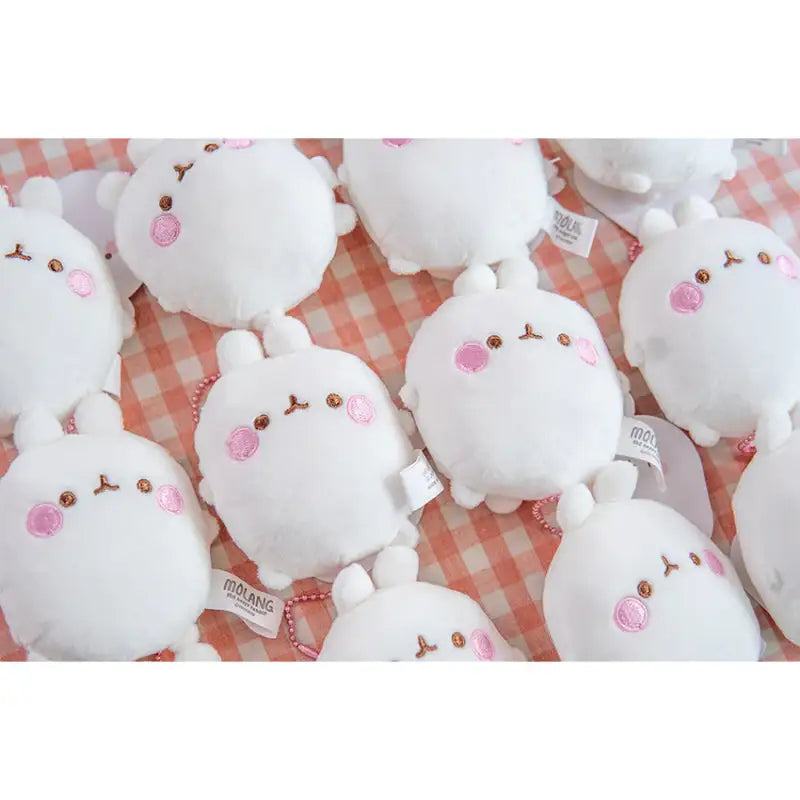 Molang - Flat Doll Mini - Molang - Keyring - Harumio