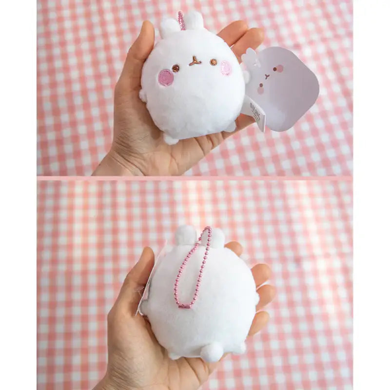 Molang - Flat Doll Mini - Molang - Keyring - Harumio