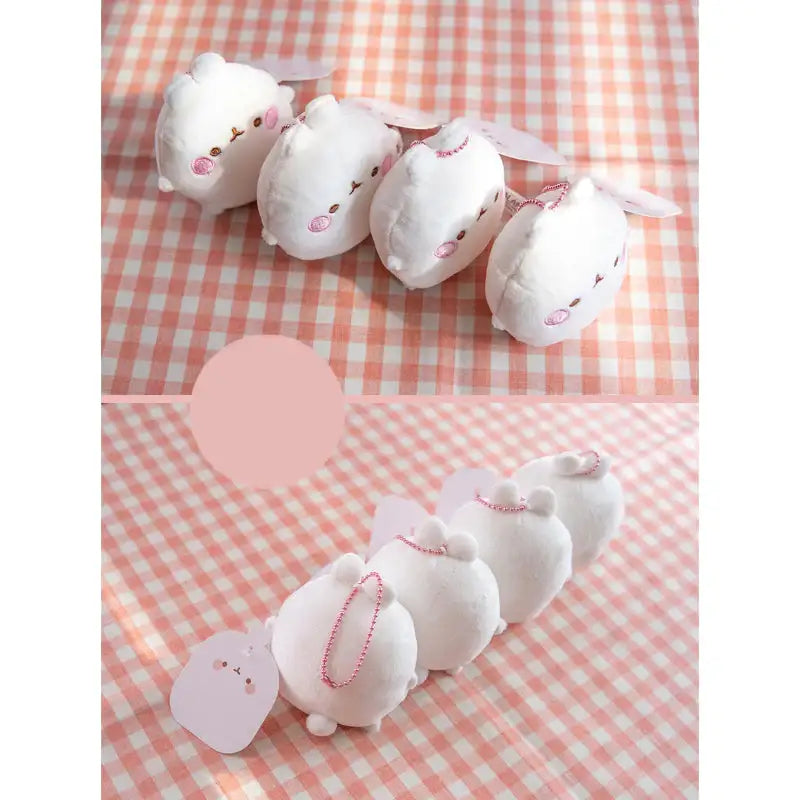Molang - Flat Doll Mini - Molang - Keyring - Harumio
