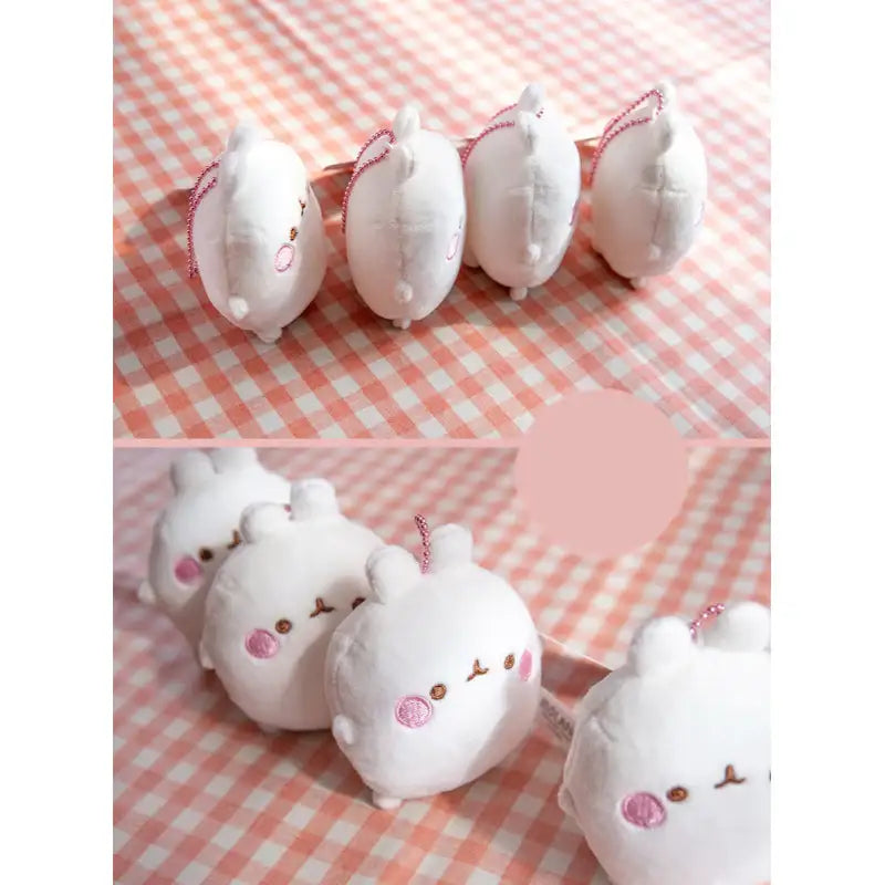 Molang - Flat Doll Mini - Molang - Keyring - Harumio