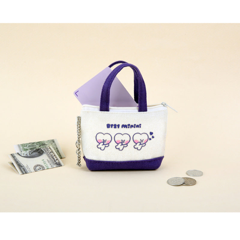 Monopoly x BT21 - Minini Canvas Mini Pouch