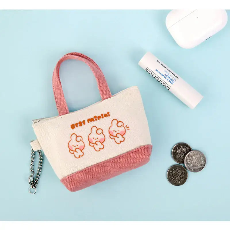 Monopoly x BT21 - Minini Canvas Mini Pouch - Monopoly - Mini Pouch - Harumio