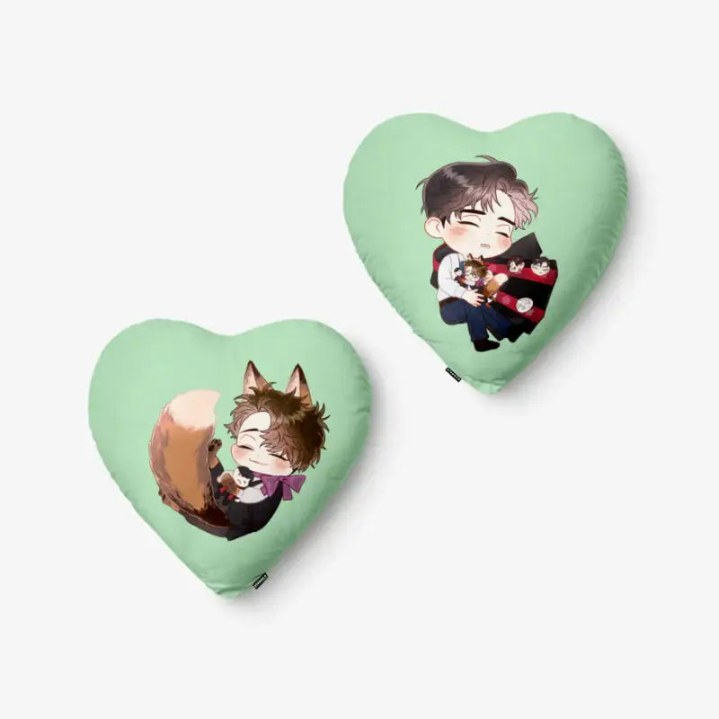 Mad Place - Fox Ideun Heart Cushion - Junah COMICS - Accessories - Harumio