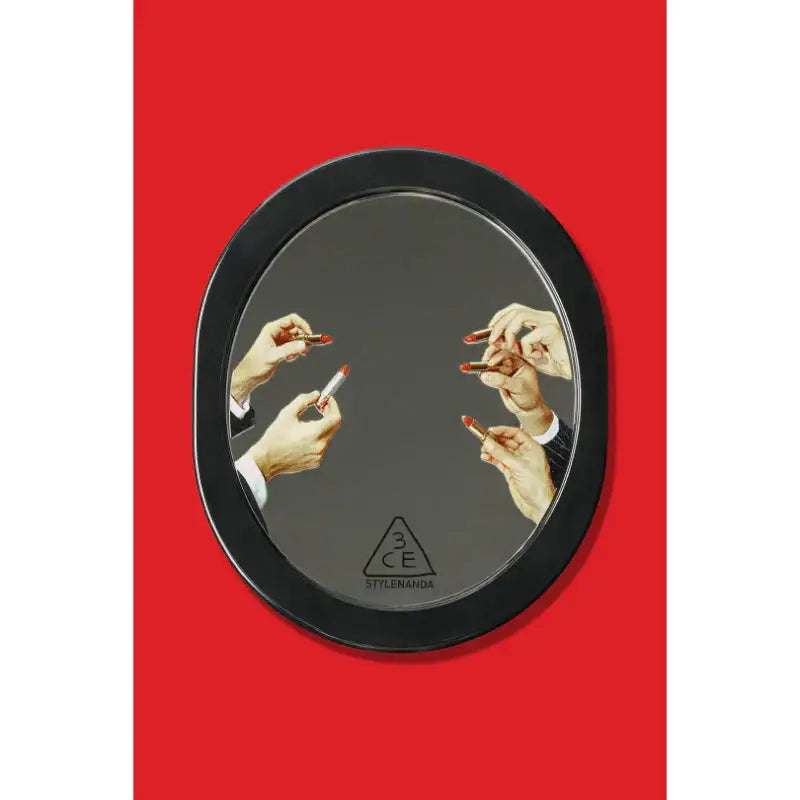 3CE x TOILETPAPER - Oval Hand Mirror - 3CE - Mirrors - Harumio