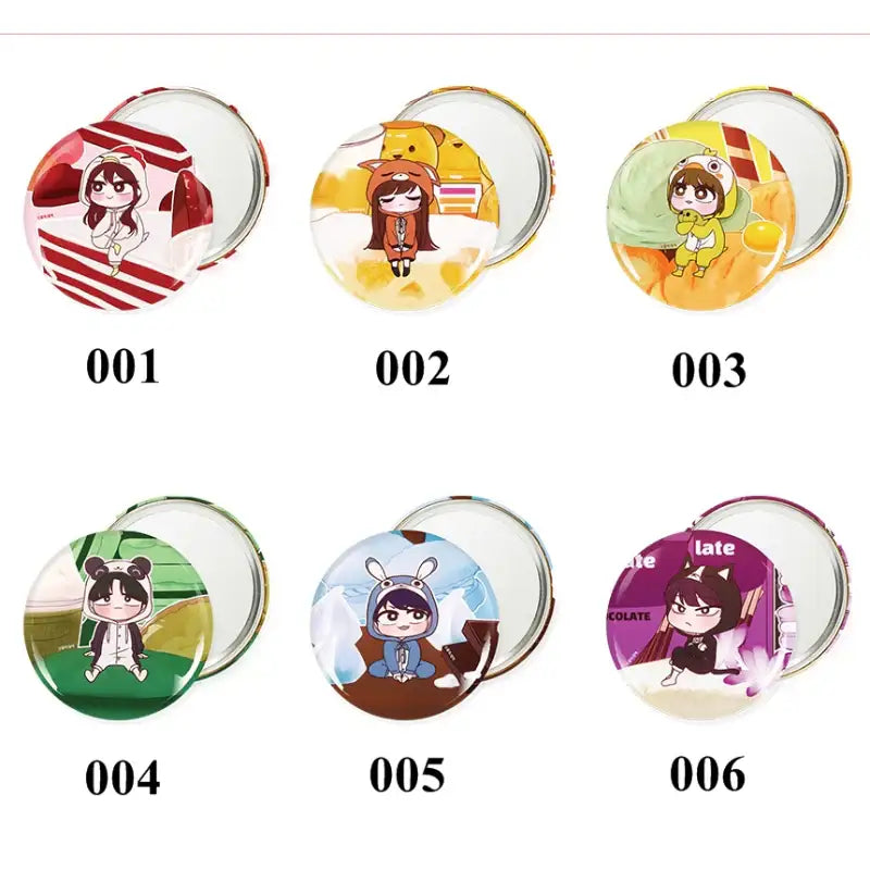 Surplus Commando - Round Hand Mirror - Webtoon Shop - Mirror - Harumio