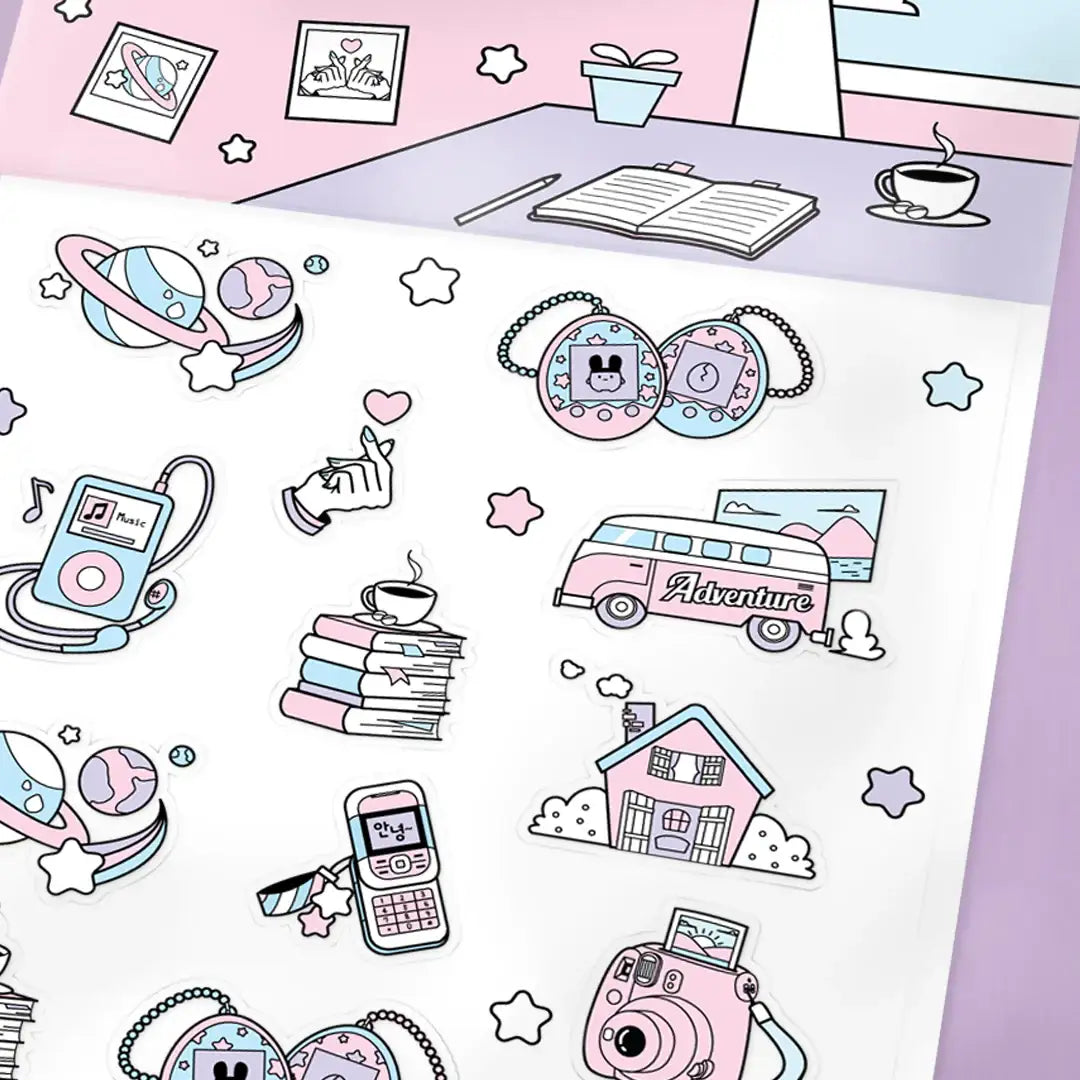 Harumio Nostalgia Deco Sticker - Harumio - hidden - Harumio