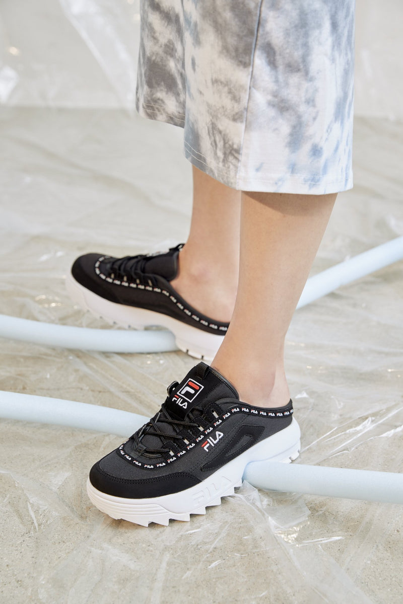 FILA - Disruptor 2 Mules Tapes - Black
